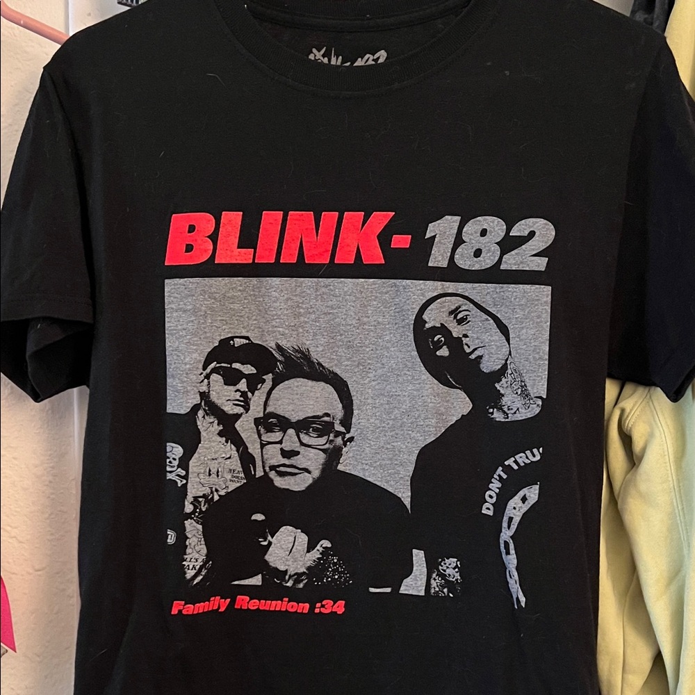 Blink-182 Black Graphic Tee